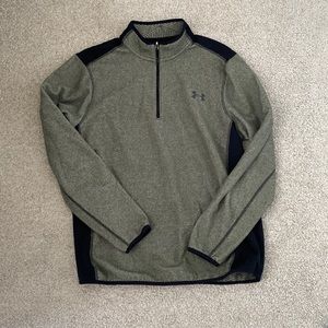 Under Armor 1/4 Zip fleece jacket Size L